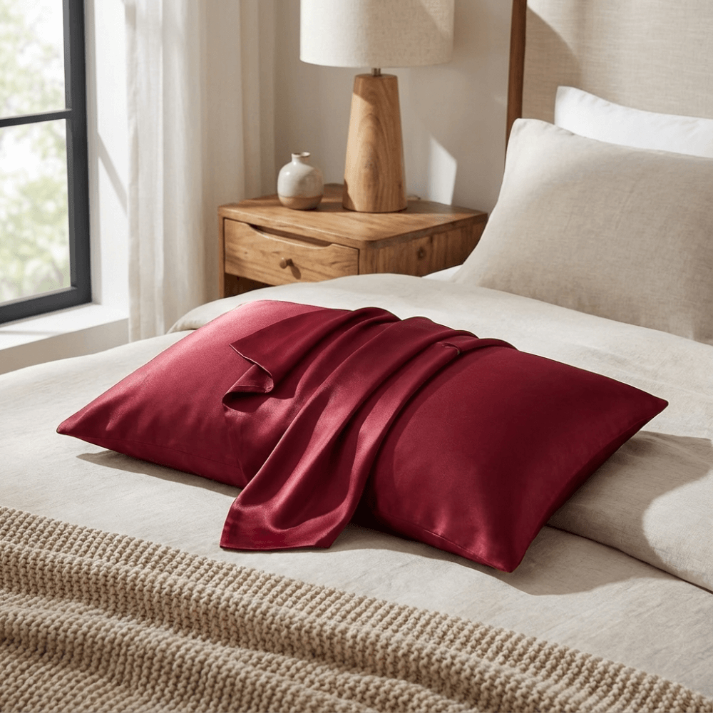 Taie Satin Rouge Royale™